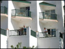 balkon hotel kamers