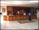 receptie van het hotel